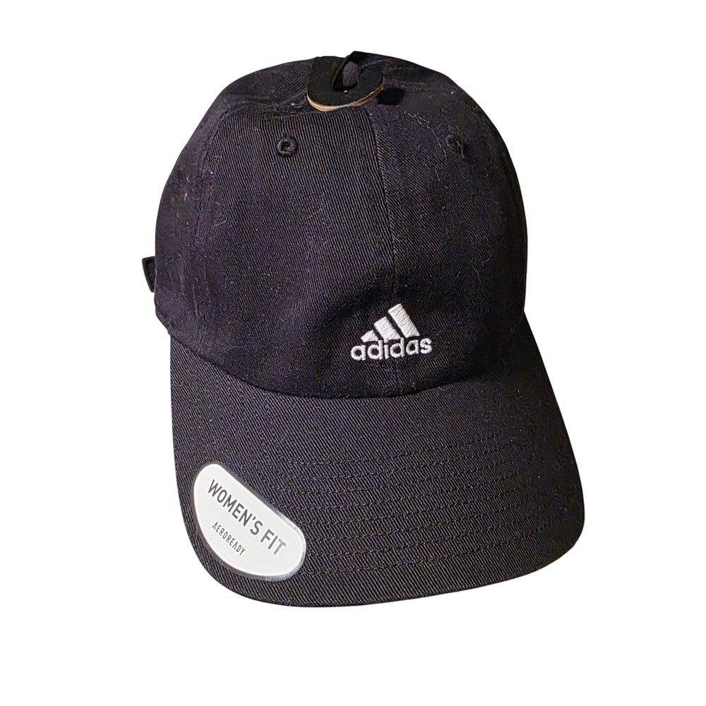 Adidas Womens‎ Saturday 2.0 Cap Black Aeroready Adjustable Hat 5155002 OSFA